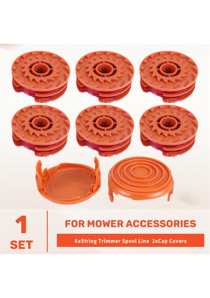 Worx WA0007 WG116 WG119 Misinalı Çim Biçme Makinesi Kenar Kesme Makinesi Makarası Misina Dolumları Parçaları Otomatik Beslemeli Ot Ayıklayıcı Yedek Makaraları (Yurt Dışından) fırsatları