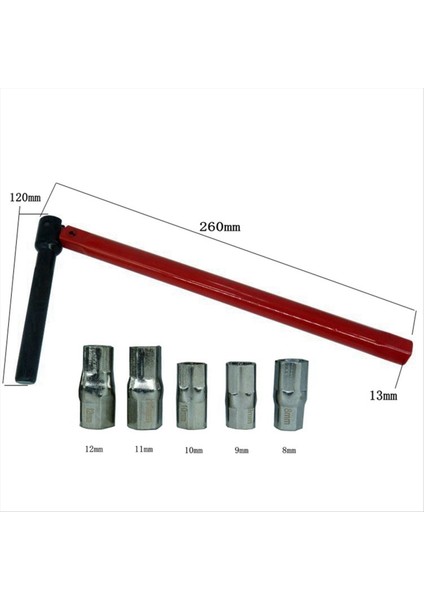 Soket Anahtarı Musluk Anahtarı Seti 8-13 mm Tesisatçı Musluğu Manuel Alet (Yurt Dışından) indirimleri