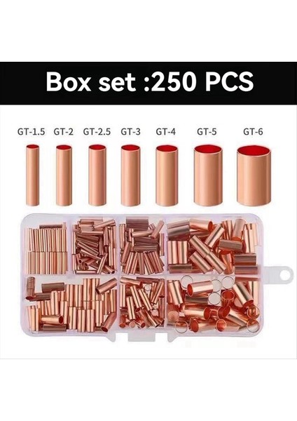 Bakır Boru Terminali Kablo Pabucu Bağcıklı Ferül Seti Sıkma Pensesi ile (Yurt Dışından) modelleri