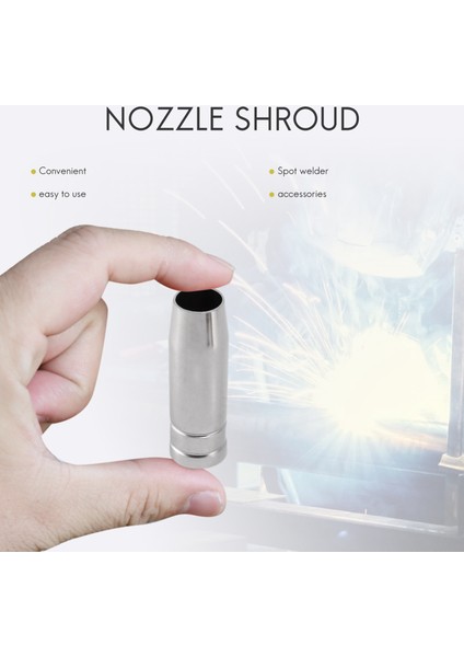 17 Adet/set 15AK Mig/mag Kaynak Nozulu Temas Uçları 0,8X25 mm M6 Gaz Konnektörü Tutucu Seti (Yurt Dışından) indirimleri