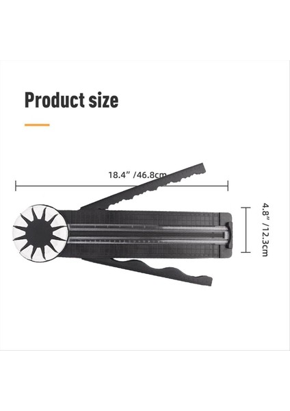 12'si 1 Arada Döner Kağıt Kesici Kesme Aleti (Yurt Dışından) indirimleri