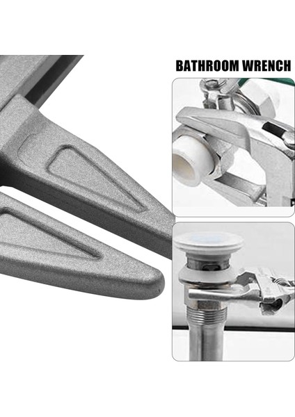 Ayarlanabilir Anahtarlar 6-68 mm Genişliğinde Çeneli Anahtar Banyo Anahtarı Somun ve Cıvataları Sıkmak Veya Gevşetmek Için El Aletleri (Yurt Dışından) fiyatları