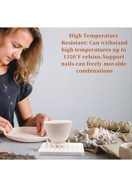 Seramik Refrakter Ped, 96 Nokta Çubuklu Seramik Fırını (Yurt Dışından) fırsatları