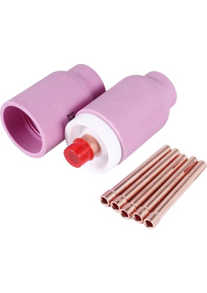 WP17, WP18, WP26 Tıg Pens Gövdeleri, Yedek Parça Takımı Aksesuarları Için 9 Adet Tıg Kaynak Torcu Büyük Uzun Gaz Merceği ve Alümina Kap (Yurt Dışından) modelleri