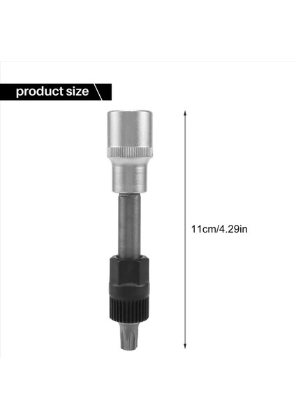 T50 Alternatör Kasnağı Soket Ucu 33 Dişli Alet Sökme Soketi (Yurt Dışından)