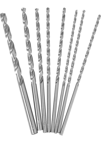 4-10MM Ekstra Uzun 200MM Hss Burgu Matkap Düz Şaftlı Burgu Matkap Ucu Aracı (Yurt Dışından)