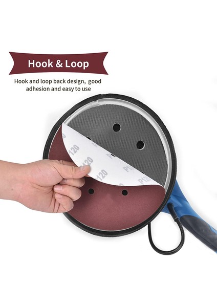 30 Adet 225 mm Zımpara Diski, 120 Grit Cırt Cırtlı Zımpara Pedi, Uzun Boyunlu Zımpara Makinesi Için 6 Delikli Zımpara Kağıdı, Alçıpan Zımpara Makinesi (Yurt Dışından) fiyatları