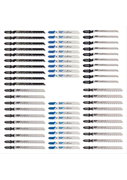 Ahşap Için 60 Parça Dekupaj Bıçağı Seti (Yurt Dışından)