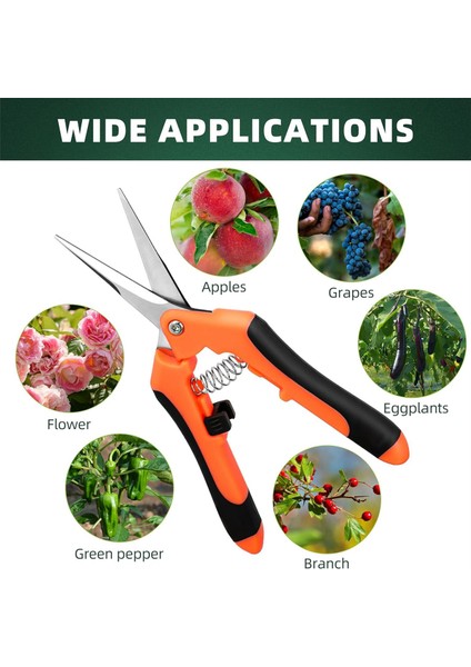 3'lü Bahçe Budama Makası, Paslanmaz Çelik Bahçe Makası, Bahçe Makası, Bahçe Makası, Bahçe Makası (Yurt Dışından) fırsatları