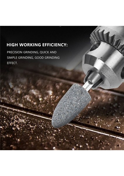 Aşındırıcı Taş Uçları Seti 1/4 Inç Şaftlı Taşlama Tekerleği Parlatma Başlığı Ucu 7 Parça Taşlama Taşı (Yurt Dışından) fiyatları