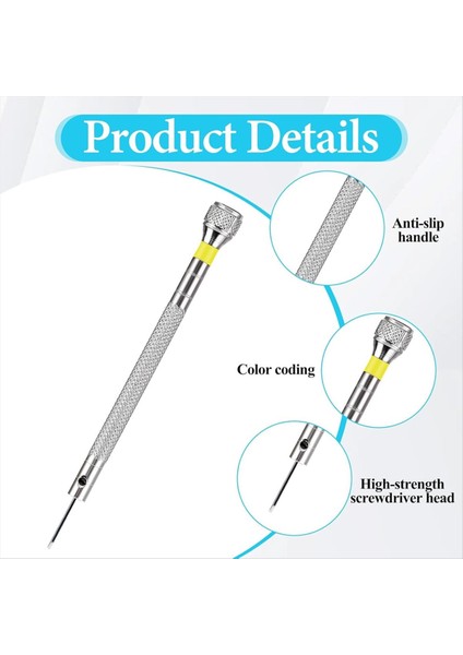 Saatçi Tornavidası 0,8-1,4 mm Cımbızlı Hassas Tornavida (Yurt Dışından) modelleri