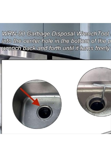 Sinkerator Moens Için Çöp Öğütücü Tıkanıklık Açma Anahtarı, (Yurt Dışından) indirimleri