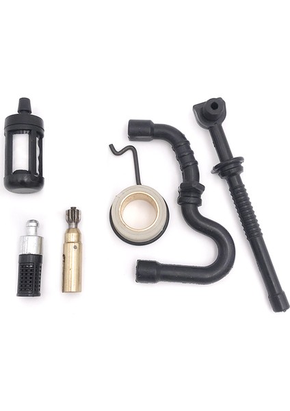 Stihl Ms 180, 170, MS180, MS170 018, 017 Motorlu Testere Parçaları Için Yağ Pompası Sonsuz Dişli Yakıt Yağı Filtre Hattı Hortumu Seti 11236407102 (Yurt Dışından)
