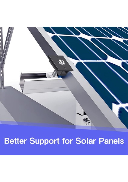 6'lı Paket Merkez Kelepçesi 30 mm Siyah T Şeklinde Merkez Kelepçesi Fotovoltaik Ayarlanabilir Güneş Paneli Merkez Kelepçesi Güneş Paneli Için (Yurt Dışından) modelleri