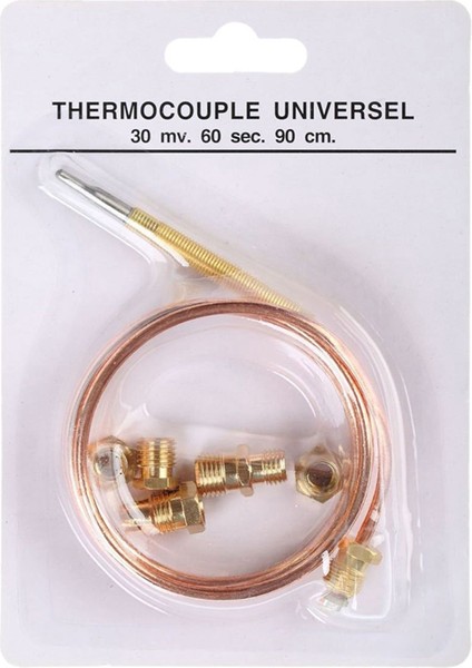 90 cm Termokupl Sensörü Evrensel Termokupl Yedek Veranda Isıtıcısı Gazlı Şömine Fırını Ateş Çukuru Su Isıtıcısı (Yurt Dışından) indirimleri