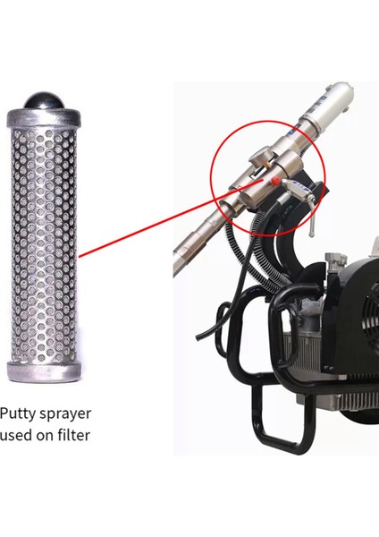 Havasız Boya Püskürtme Makinesi Yüksek Basınçlı Boya Makinesi Için Kontrol Bilyalı Çıkış Filtre Elemanı ile Manifold Filtresi 930-006 (Yurt Dışından) modelleri