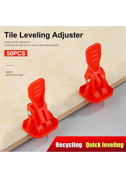 50 Adet Yeni Kırmızı Karo Hızlı Düzleştirici Karo Düzeltme Sistemi Karo Döşeme Aleti Konumlandırma Düzleştiricisi Duvar Karolarını Döşemek Için Kullanılır. (Yurt Dışından) indirimleri