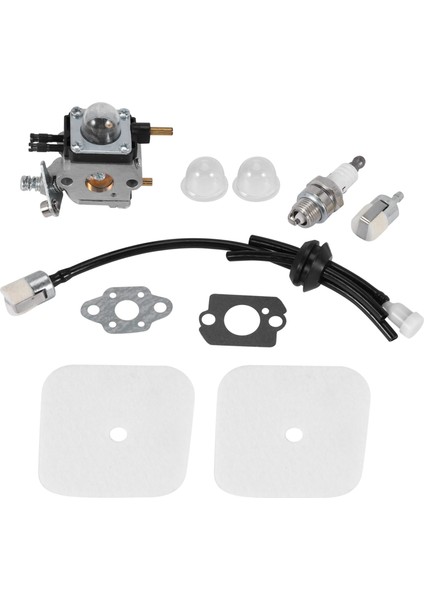 Zamanlı Mantis 7222, 7222E, 7222M, 7225, 7230, 7234, 7240, 7920, 7924 Tırmık/kültivatör Için Hava Filtreli Karbüratör Yenileme Kiti (Yurt Dışından)