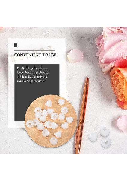 20'li Paket Kalem Burcu, Ca Son Işlem Kalem Tornalama Için Beyaz Yapışmaz Kalem Burcu (0,43 Inç/11 mm Yükseklik, 0,55 Inç/14 mm Çap) (Yurt Dışından) fırsatları