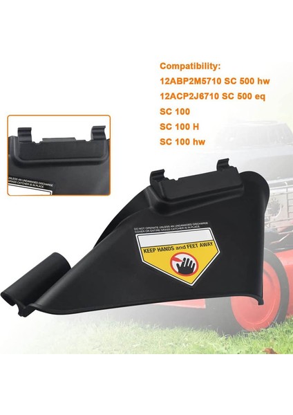 731-7131 731-07131 Troy Bilt Biçme Makinesi TB110, TB130 Için Mtd, Cub Cad, Craftsman Için Çim Biçme Makinesi Yan Boşaltma Oluğu (Yurt Dışından) fırsatları