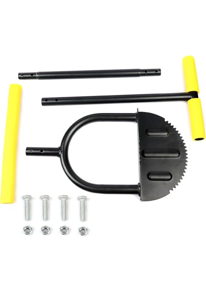 Testere Dişli Çim Kenar Kesme Aleti, T Saplı Yarım Ay Çim Kenar Kesme Aleti, Uzun Saplı Kaldırım Çimi Basamaklı Kenar Kesme Aleti, 38 Inç Siyah Sarı (Yurt Dışından) modelleri