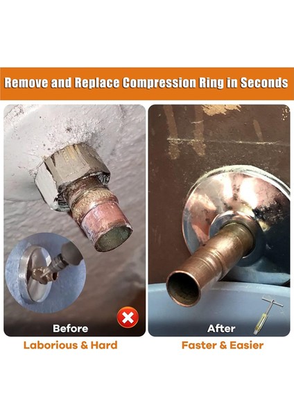 Sıkıştırma Manşonu Çekme Aleti Korozyon ve Donmuş Besleme Durdurma, Boru Aleti Sıkıştırma Halkası Sökme Aleti (Yurt Dışından) indirimleri