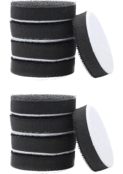 10 Adet 75 mm Yumuşak Yoğunluklu Arayüz Pedi Sünger Yastık Tampon Destek Pedleri Cırt Cırtlı Yüzey Zımpara Diskleri Aşındırıcı Aletler (Yurt Dışından)