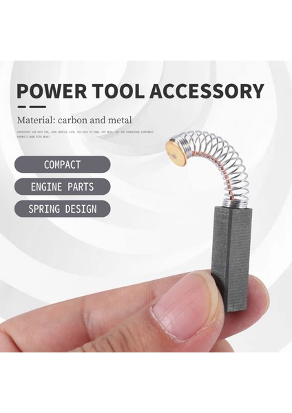 Karbon Fırça Kömürü (1 Çift) 6 x 8 x 24 mm Elektrik Motoru (Yurt Dışından) indirimleri