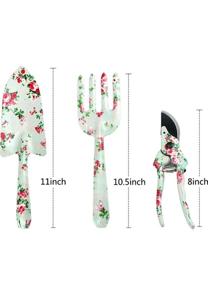 Bahçe Alet Seti, Ağır Hizmet Tipi Bahçe El Alet Seti, Kadınlar Için Bahçe Hediyeleri, Budayıcılı El Tırmığı ve Yabani Ot Ayıklayıcı (Yurt Dışından) modelleri