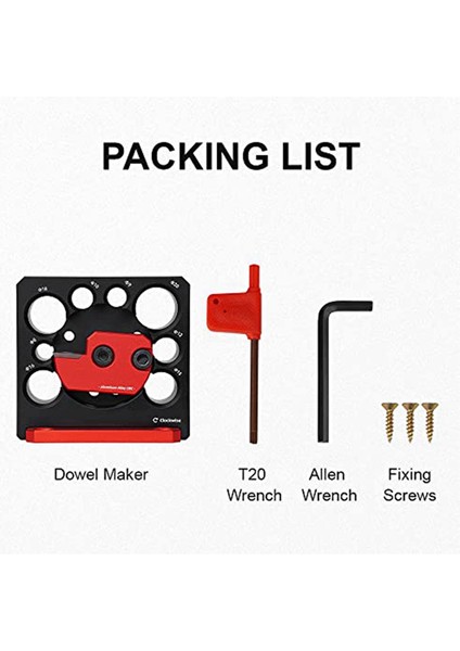 Yüksek Hızlı Karbür Uçlar Dübel Yapıcı Dübel Kesici Dübel Plaka Ahşap Dübel Çubuk Çubuk Yapıcı 8 Delik (Yurt Dışından) indirimleri