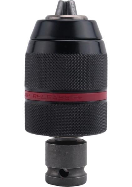 1,5-13 mm Anahtarsız Matkap Mandren 1/2 INÇ-20UNF Sds-Plus Şaftlı 1/4 Inç Altıgen Şaftlı 1/2 Inç Soket Kare Anahtar Adaptörü (Yurt Dışından)