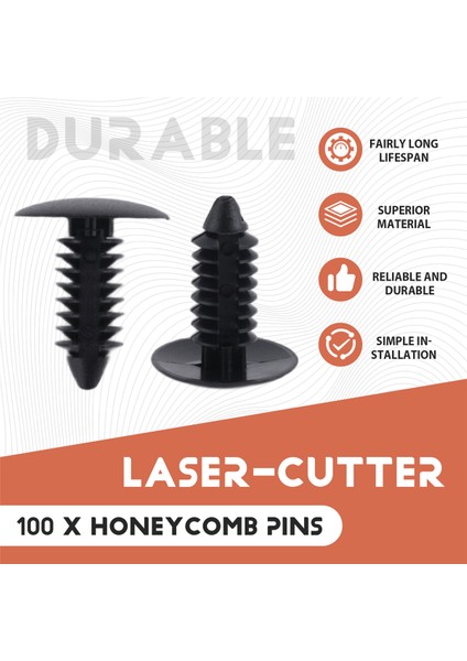 100 Adet 7,5-8 mm Petek Pimleri Petek Lazer Yatak Tutma Pimleri Petek Sabitleme Iğnesi Lazer Gravür Makinesi Aksesuarları (Yurt Dışından) fırsatları