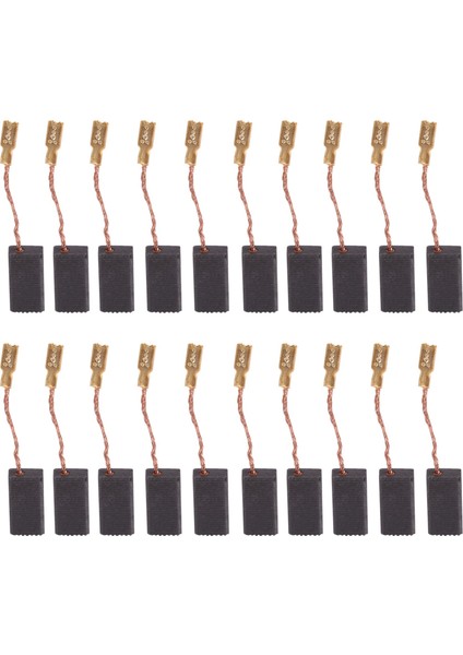 Karbon Fırça 20 Adet Değiştirilebilir Büyük Iletken Karbon Fırça Elektrik Motoru Matkabı 100 5816MM (Yurt Dışından)