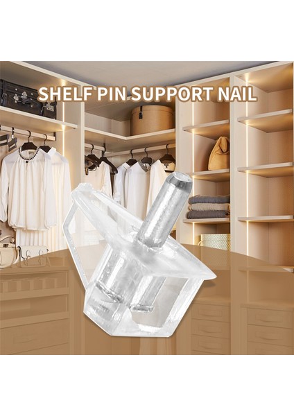 20 Adet 3 mm Raf Pimleri Şeffaf Destek Mandalları Dolap Raf Mandalları Klipsleri Raf Destek Tutucu Mandalları Mutfak Mobilyaları Için (Yurt Dışından) fırsatları