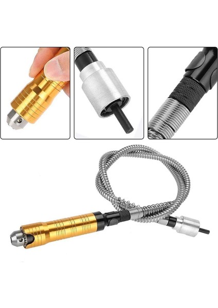 Çok Işlevli Elektrikli Matkap ve Elektrikli Taşlama Makinesi Esnek Şaft Paslanmaz Çelik Esnek Şaft Uzatma Borusu (Yurt Dışından) modelleri