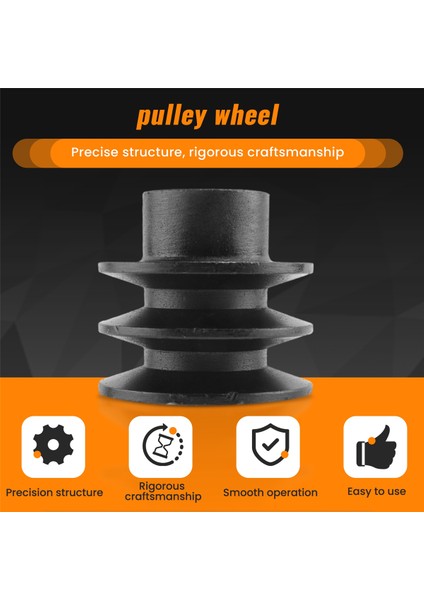 Honda 168F 170F GX110 GX120 GX160 GX200 7hp Atv Go Kart Motorları Için V Kayış Kasnağı Delik Kalıbı Çift Yiv (Yurt Dışından) indirimleri