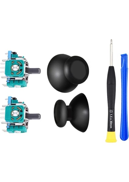 Ps5 Kontrolcüsü Için Joystick Kapaklı 3D Analog Joystick Potansiyometresi ve Tornavida Tamir Takımı (Yurt Dışından)