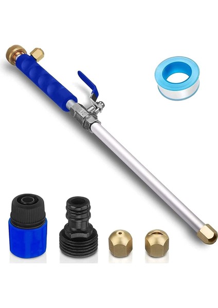 Hydro Jet Washer Yüksek Basınçlı Güç Yıkama Makinesi Su Hortumu 2 Hortum Nozullu Otomatik Sulama Püskürtücü (Yurt Dışından)