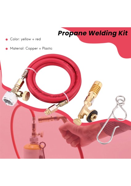 Mapp Gaz Turbo Torç Tesisat Turbo Torç Hortumlu Lehim Propan Kaynak Kiti Için (Yurt Dışından) indirimleri