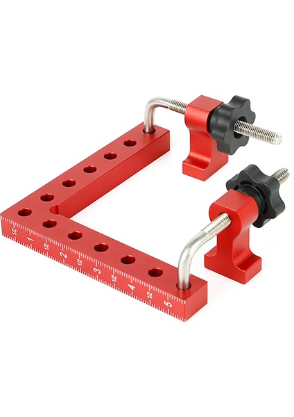 Paket 90 Derece Konumlandırma Kareleri Dik Açı Kelepçeleme 5,5x5,5 Inç Ahşap Işçiliği Marangoz L Tipi Köşe Kelepçeleme Aleti (Yurt Dışından)