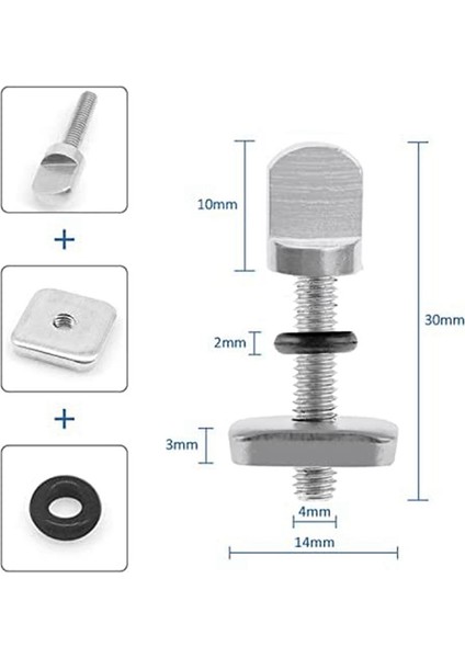 Sup Finnscrew, Fin Vidası, Kutu Sörf Tahtası, Sörf Tahtası, Kürek Tahtası, Longboard Sörf Dış Mekan Için Sup Aksesuarları 12'li Paket (Yurt Dışından) fiyatları