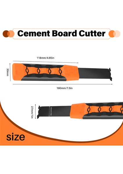 Alçıpan Çimento Levha Kesici Dosya Bıçağı Taşınabilir Tavan Kalsiyum Silikat Levha Bölme Duvar Kesici Ev El Aleti (Yurt Dışından) fırsatları