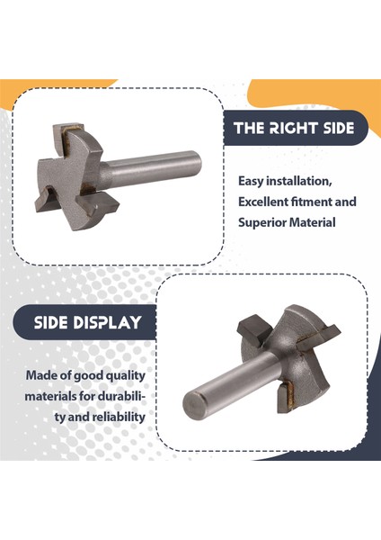Cnc Spoilboard Yüzey Işleme Freze Kesici Freze Ucu 1/4 Inç Şaft Karbür Uçlu Gravür Oyma Kesme Aletleri (Yurt Dışından) indirimleri