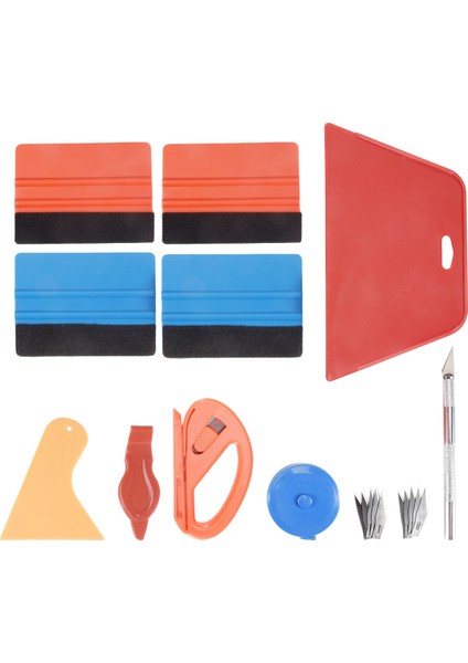 20 Parça Araba Vinil Kaplama Alet Seti, Araba Kaplama ve Duvar Kağıdı Montajı Için Duvar Kağıdı Düzeltme Aleti (Yurt Dışından) modelleri