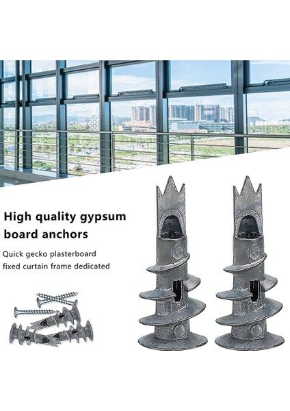 40 Adet Vidalı Metal Kendiliğinden Çakılan Alçıpan Dübeli (Yurt Dışından) fırsatları