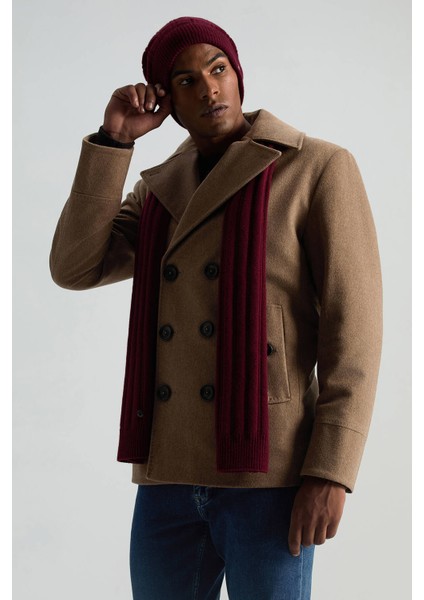 Saf Kaşmir Örgü Desenli Bordo Bere fiyatları