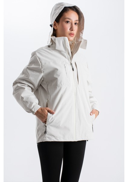 Kadın Cep ve Baskı Detaylı Kaban A25589