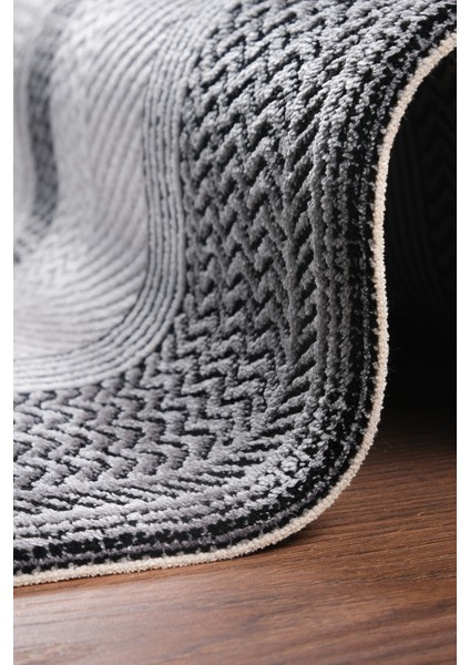 Diamond 1015 Antrasit Akrilik Modern Yumuşak Dokuma Salon Mutfak Oturma Yatak Odası Halısı modelleri