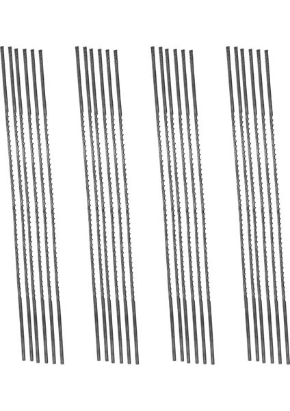 Ahşap Işleme Kendin Yap Için 5 Inç Düz Uçlu Dekupaj Testeresi Bıçakları 24 Adet 12 Tpı Normal Diş (Yurt Dışından) modelleri