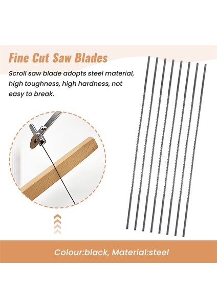 Ahşap Işleme Kendin Yap Için 5 Inç Düz Uçlu Dekupaj Testeresi Bıçakları 24 Adet 12 Tpı Normal Diş (Yurt Dışından) fırsatları